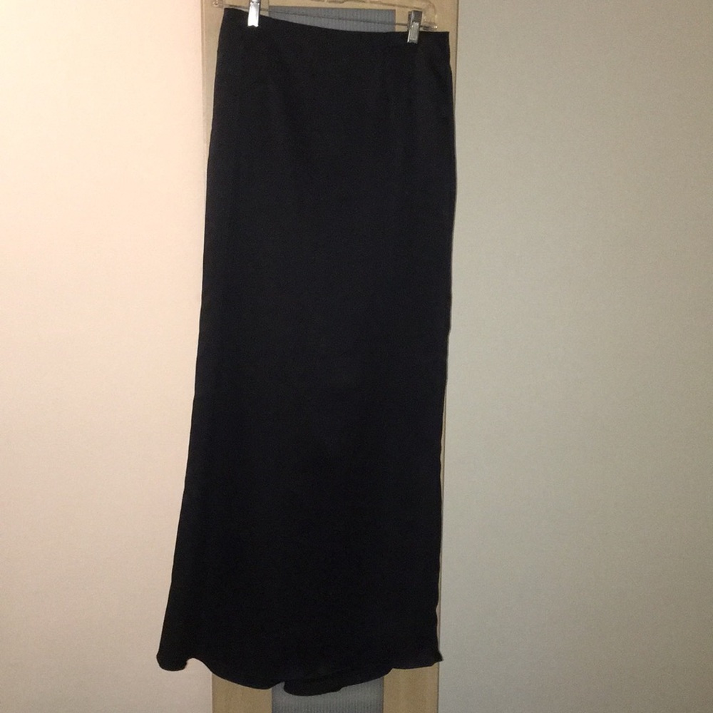 Floor Length Formal Skirt - Black